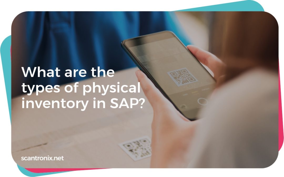 What are the types of physical inventory in SAP?